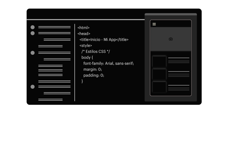 Desarrollo frontend y backend